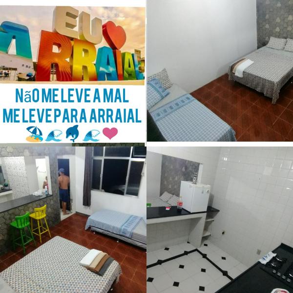 Quitinetes e Suites em Arraial, Забронировать  Арраял-ду-Кабу Lagos Region, рядом с Пляж Прайя-дос-Аньос