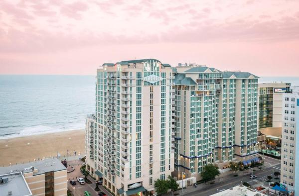 Hilton Vacation Club Oceanaire Virginia Beach, Забронировать Курортный отель Курортные отели Вирджиния-Бич, Курортный отель