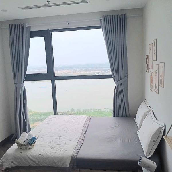 GÂY THƯƠNG NHỚ Homestay Phòng Vinhomes grand park tầng 33, hướng sông, Phòng tắm riêng, Забронировать  Gò Công Хошимин