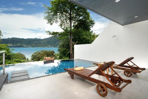 Atika Villa 6 ocean view pool villa, Забронировать  Отели Пхукета с бассейном, рядом с Пляж Парадайс, Бассейн