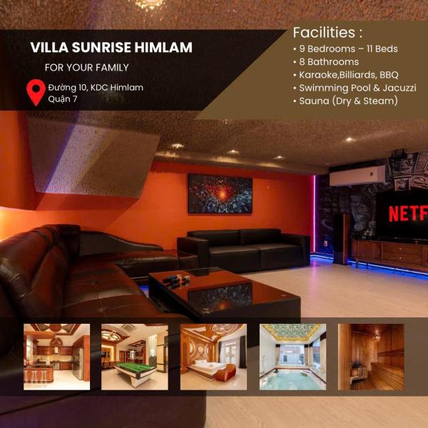 Villa Sunrise Him Lam, Забронировать  Отели Хошимина с бассейном, рядом с RMIT University Vietnam, Бассейн