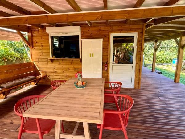Charmant Bungalow Traditionnel Grande Terrasse, Забронировать  Сент-Роз Бас-Тер
