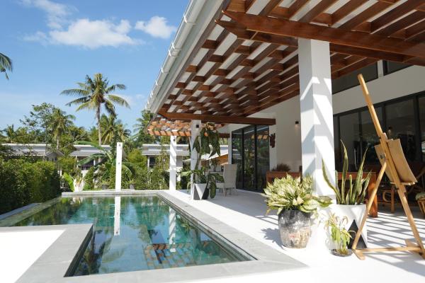 Green 2 bd Garden Villa with Swimming Pool and Unique Furniture, Забронировать  Пханган Ко-Панган