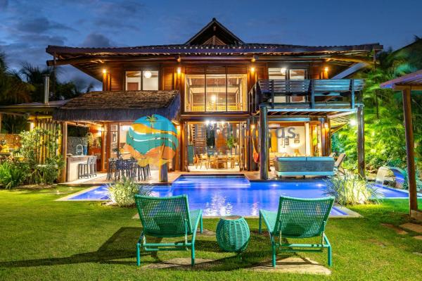 Villa Tahiti, Praia do Forte, Забронировать  Отели штата Баия с парковкой, Парковка