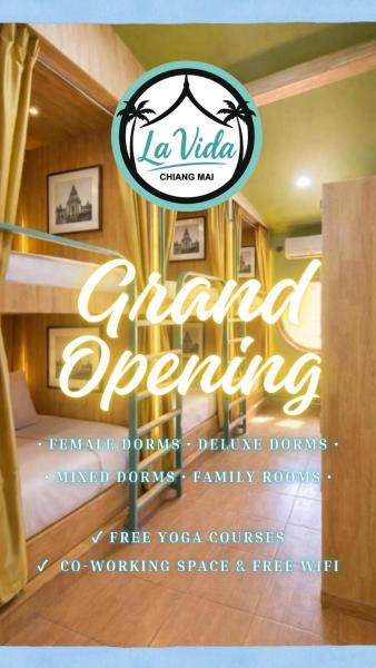 La Vida Hostel Chiang Mai, Забронировать  Чиангмай провинция Чианг Май