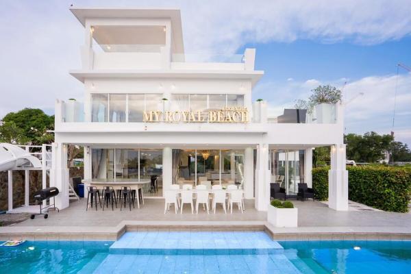 My Royal Beach Pool Villa 10BR Modern Seafront, Забронировать  На Джомтьен 