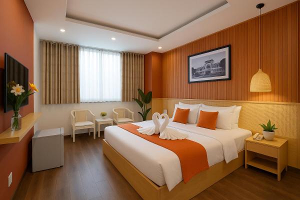 Saigon Central Hotel & Spa - Walking Street, Забронировать  Отели Района 1 3 звезды, 3*