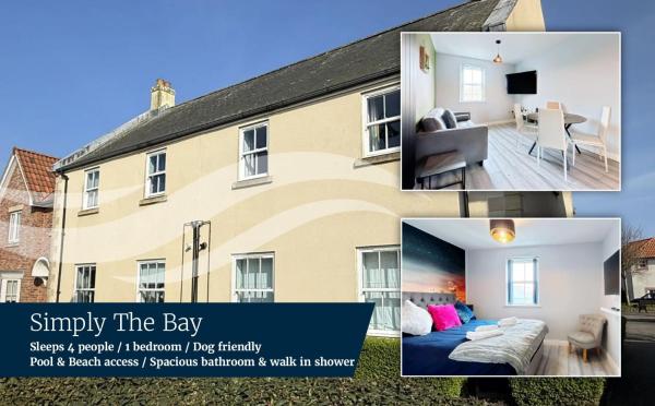 Simply The Bay - Part of the The Bay Filey Holiday Village with pool, gym and direct beach access, pub, restaurant, tennis and meadows walks, Забронировать  Файли Северный Йоркшир