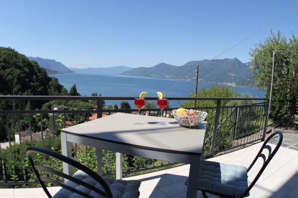 Casa Colmegna mit traumhaften See- und Bergblick, Забронировать  Луино Provincia di Varese
