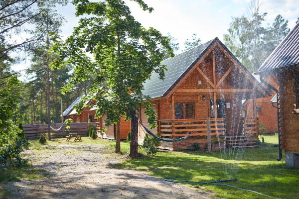 Lesne Runo Borsk, basen z podgrzewaną wodą, Забронировать  Отели Tuchola Forest с бассейном, Бассейн