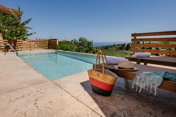 Vozas Villas - Traditional Houses with Great View, Забронировать  Трагаки Закинф