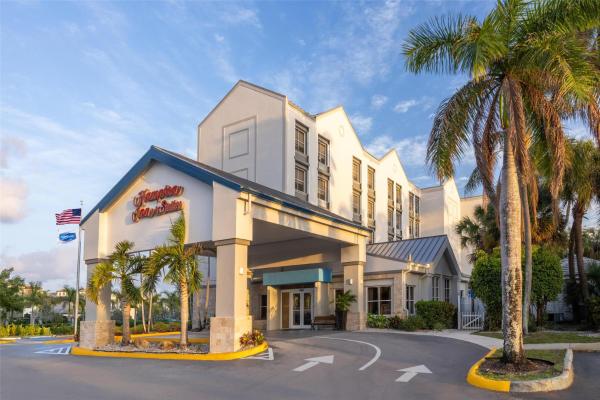 Hampton Inn & Suites Fort Lauderdale Airport, Забронировать Отель Голливуд-Бич Панхэндл Флорида