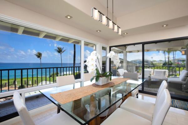 Kapalua Bay Villas Ocean View 4 BR Sleeps 12 Steps to Beach Complimentary Car with 6 Nights KBV ML-2083 by KBM, Забронировать  Капалуа Лахайна
