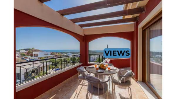 Villa Vibes & Views near Benidorm for 16 Guest Pool Badminton