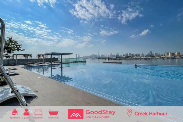 Modern 1BDR in Creek with Amazing View, High Floor, Забронировать  Дубай Эмират Дубай