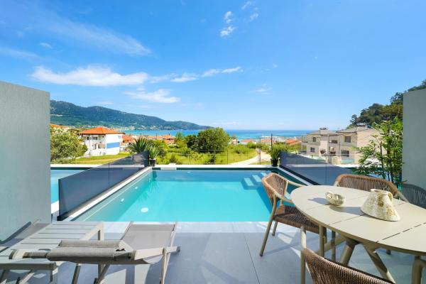 Videre Golden Private Pool Suites, Забронировать  Потамия остров Тасос