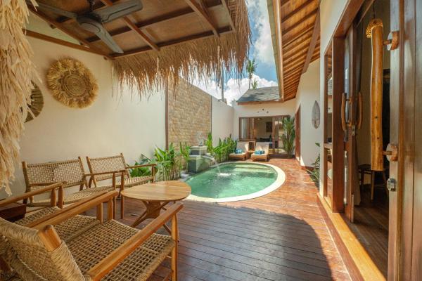 Gili Nomade Villas, Забронировать  Гили Траванган острова Гили