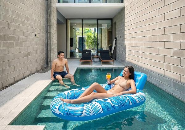 Modern 2BR Private Pool Villa Near Beach Pattaya, Забронировать  Бангсаре провинция Чонбури, рядом с Аквапарк Cartoon Network Amazone