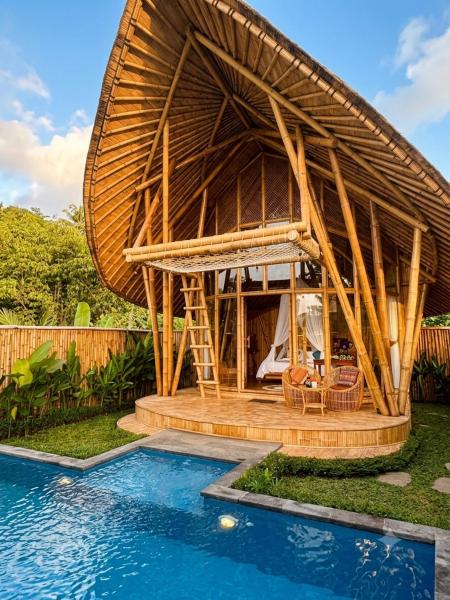 Bamboo Garden Villa Sidemen - Private Pool & Nature View, Забронировать  Селат Карангасем