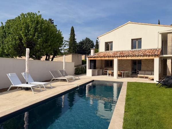Villa Quatre Coeurs voor 10p met zwembad airco Mont Ventoux, Забронировать  Малосен Mont Ventoux, рядом с Укрепленная церковь Сен-Пьер-Сен-Мишель