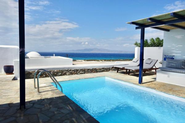 Villa D - Kamari Village, Забронировать  Алико-Бич остров Наксос