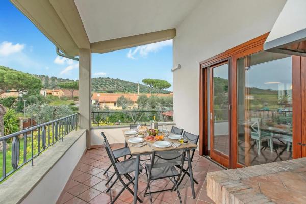 Villa Adriana Capalbio with A/C, BBQ and Parking - Happy Rentals, Забронировать  Капальбио Тоскана