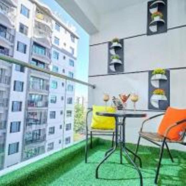 Luxurious two bedroom apartment with swimming pool fully equipped gym ample parking space and a relaxing rooftop with breathtaking city view, Забронировать Апартаменты/квартира Найроби Найроби Каунти