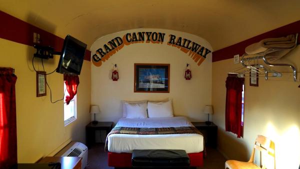 Historic Rail car on route 66, Забронировать Отель Уильямс Гранд-Каньон