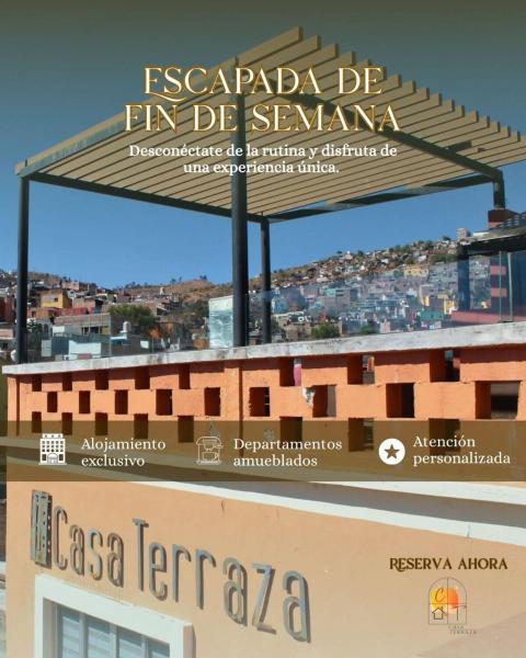 Casa Terraza Departamentos, Забронировать  Гуанахуато El Bajio, рядом с Union Garden
