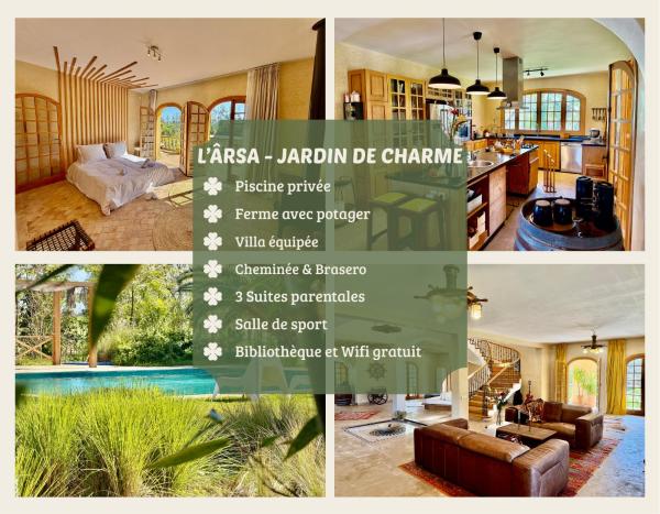 LArsa Jardin de charme, Villa avec Piscine, Забронировать  Бен-Слиман Большая Касабланка
