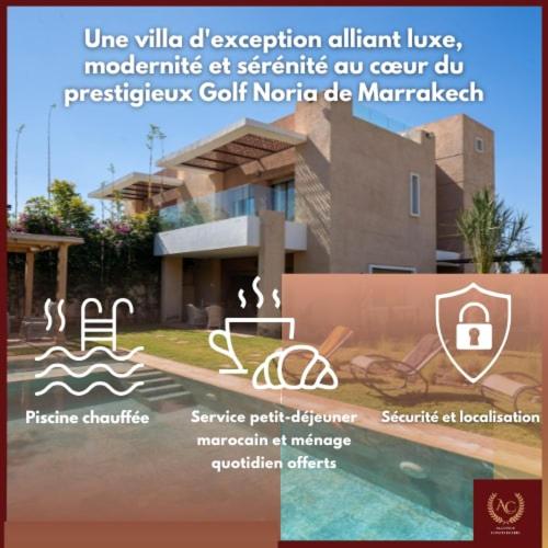 Luxury Villa Golf Noria Marrakech Heated Pool Golf View No Overlooking - Hil, Забронировать  Марракеш Марракеш-Тенсифт-Эль-Хауз