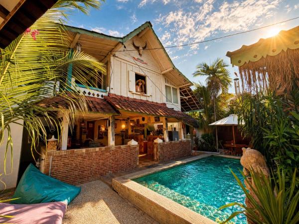 Villa Santai, Забронировать  Гили Траванган острова Гили