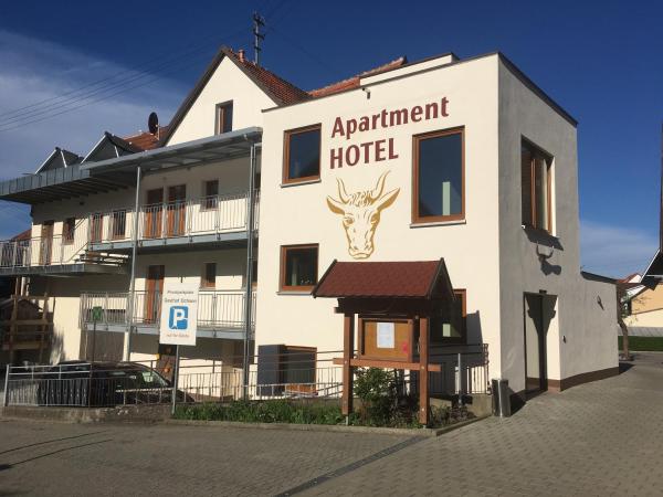 Apartmenthotel Gasthof zum Ochsen, 预订 公寓 默辛根 Swabian Alps