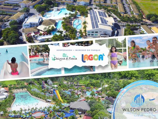 LACQUA DIROMA e LAGOA PARQUE - 01 dia de acesso a lagoa, Забронировать  Калдас-Новас Гояс
