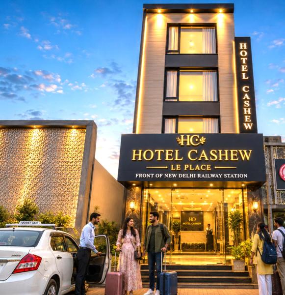 Hotel Cashew le Place Front of New Delhi Railway Station & 1 Minute from Connaught Place & City Centre, Забронировать  Connaught Place Нью-Дели