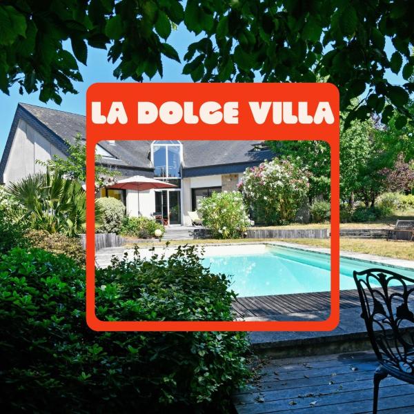 La Dolce Villa, Grande maison piscine 12 personnes, Забронировать  Савене 
