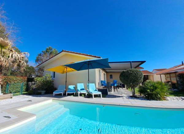 Villa avec piscine Biscarrosse, Забронировать  Бискарросс Côte landaise