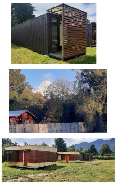 Cabañas Habitar para 2 y 4 pasajeros, Забронировать  Пукон Pucon Region