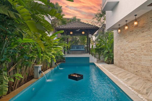 Melhor Stays Villa - L-S05 4BHK villa with private pool at Anjuna, Забронировать  Анжуна Северный Гоа
