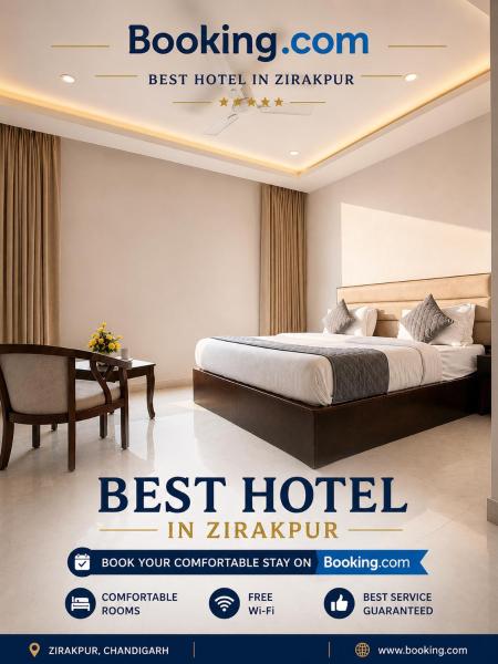 Hotel Near North View Park Zirakpur!! Best Budget Stay !!Free Parking!!Ambala Highway Chandigarh, Забронировать  Отели штата Харьяны с парковкой, Парковка