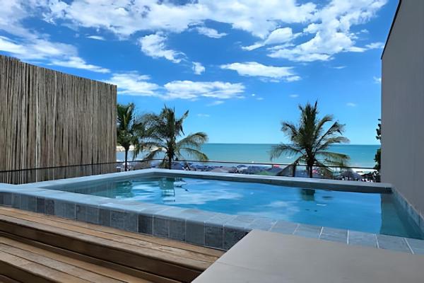 Casas Paradiso - Praia de Camburi - Vista ao Mar - Condomínio Villa Barra Pé na Areia, Забронировать  Сан-Себастьян Sao Sebastiao Coast