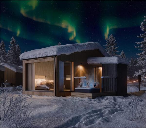 North Suite Kaelis Chalet 23 by Hilla Villas, Забронировать Шале Рованиеми Лапландия