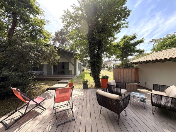 Villa moderne à Grand-Piquey proche du Bassin dArcachon, capacité 7 personnes - FR-1-736-71, Забронировать  Отели Аквитаний с парковкой, Парковка