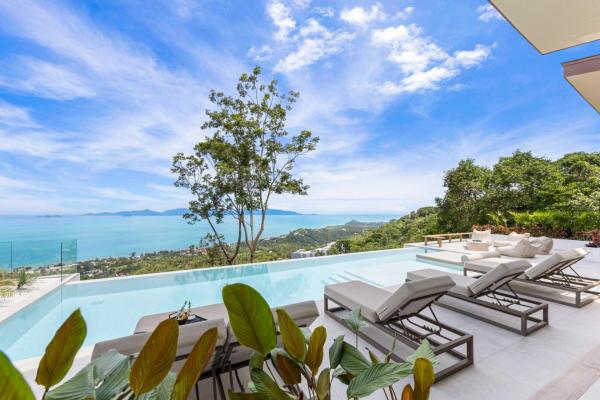 Casa Duna Seaview Villa with gym room, Забронировать  Мэ Нам Самуй