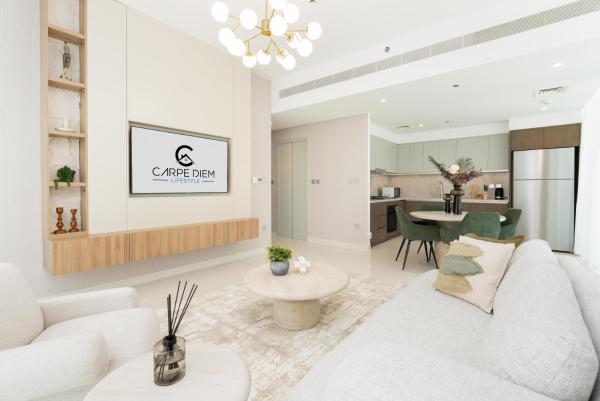 Beach Isle Tower 2 - Stunning Beachfront with Full Sea Views, Забронировать  Дубай Эмират Дубай, рядом с Mina Al Seyahi Tram Station