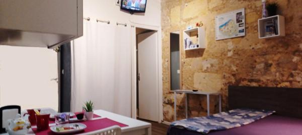 Studio Coeur de Bordeaux Terrasse Wifi gratuit, Забронировать  Бордо Жиронда