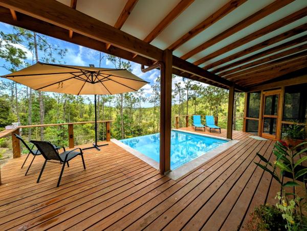 Elevated Off Grid Villa • Private Pool • waterfall