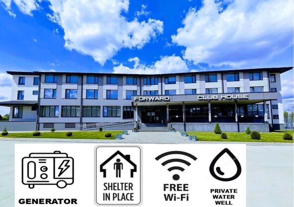 Forward Club House, Забронировать  Отели Ostrov Olʼgin с бассейном, Бассейн