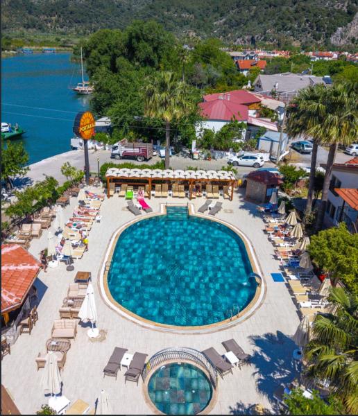 Portakal Hotel Dalyan, Забронировать Отель Отели Дальян с бассейном, Бассейн